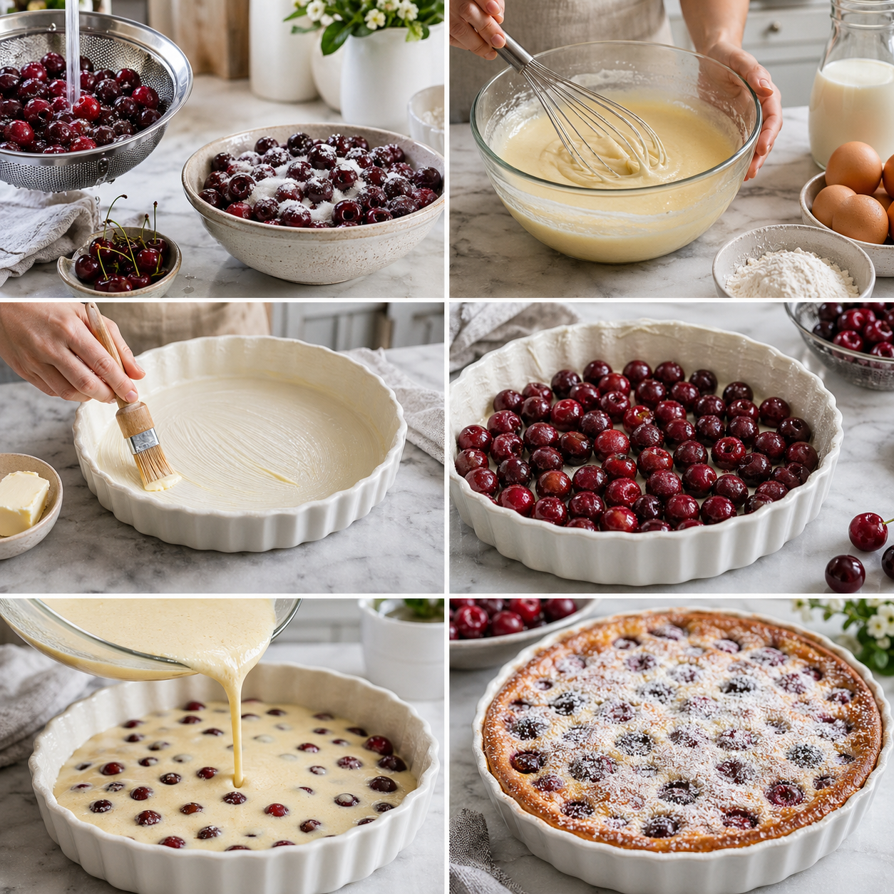 Clafoutis aux Cerises Traditionnel
