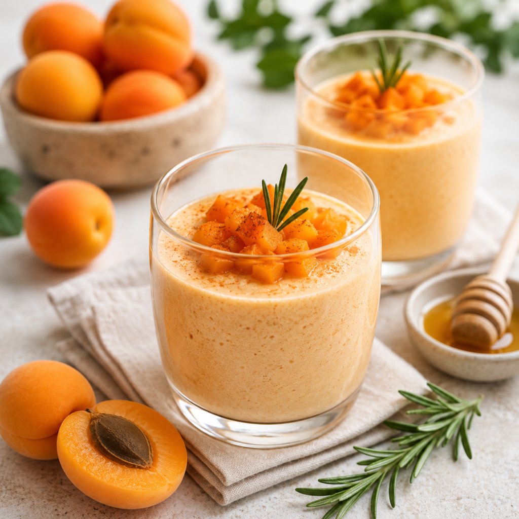 Mousse aux abricots