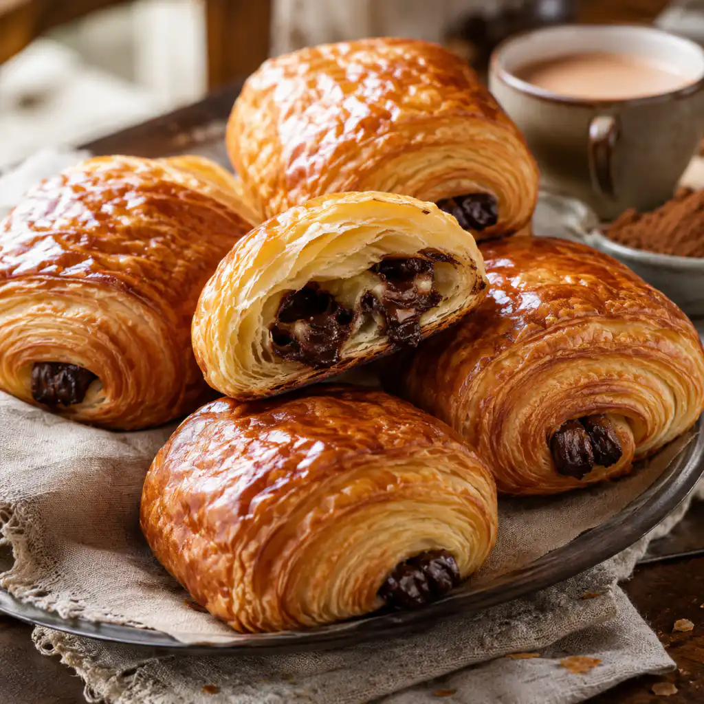 Pains au chocolat maison