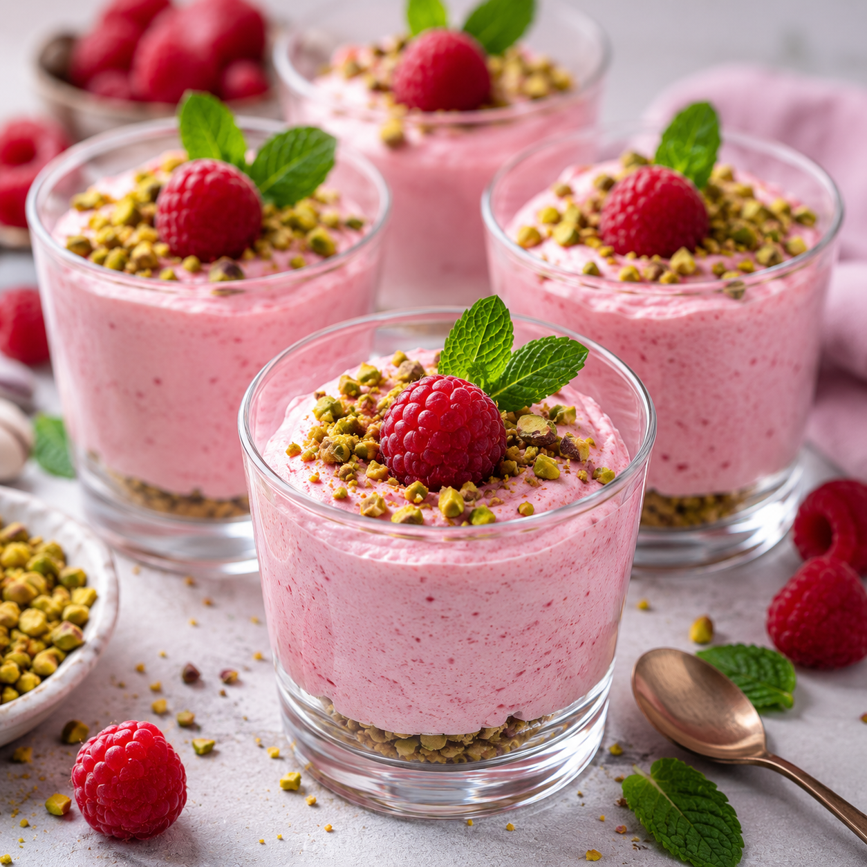 Mousse aux Framboises