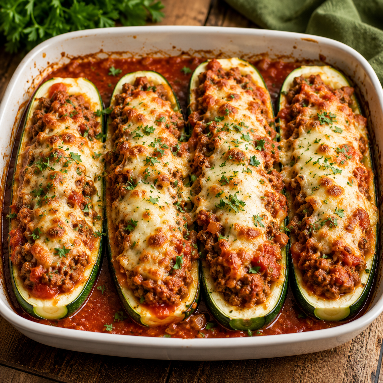 Courgettes Farcies