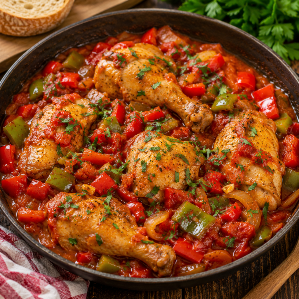 Poulet à la Catalane