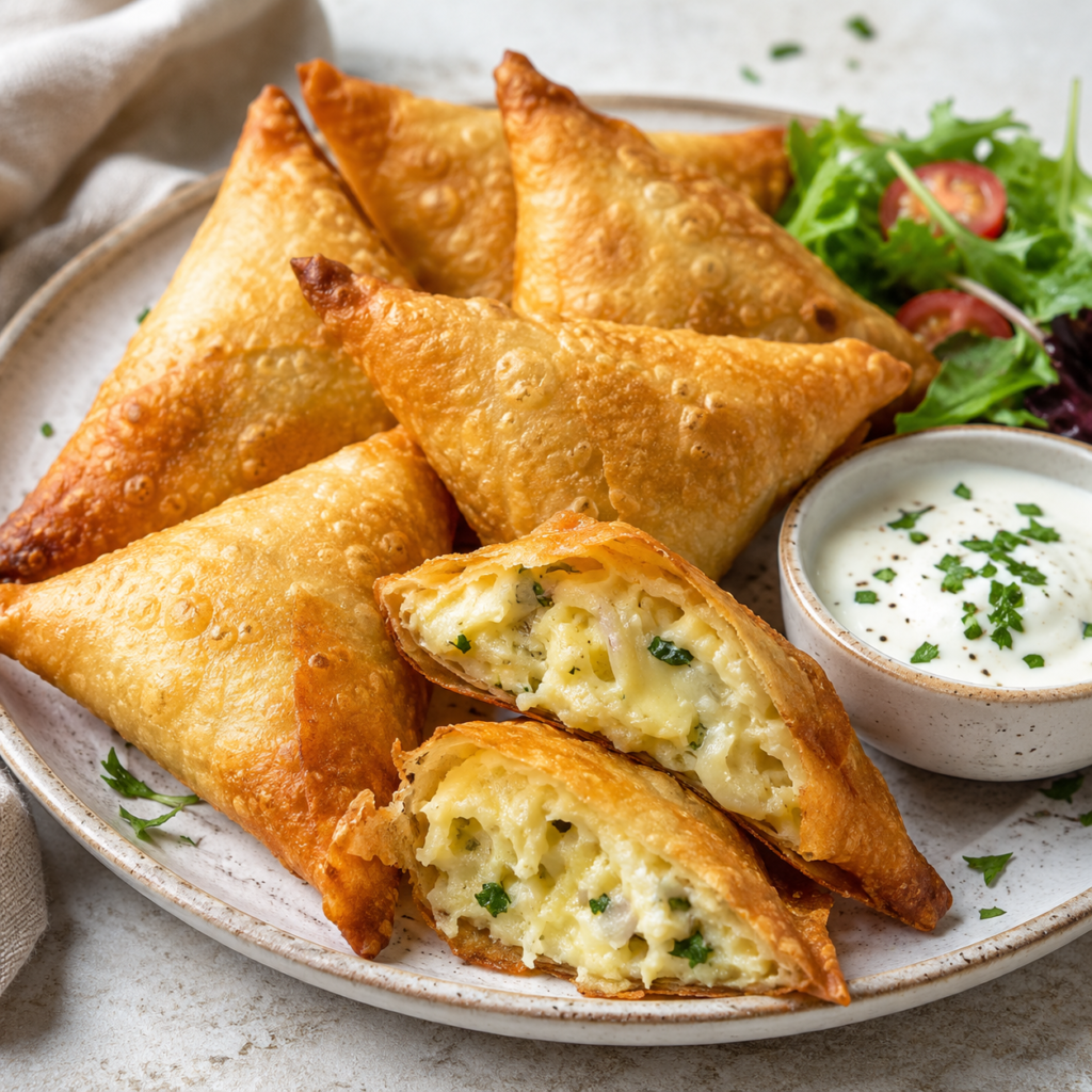 Samoussas Pomme de Terre et Fromage