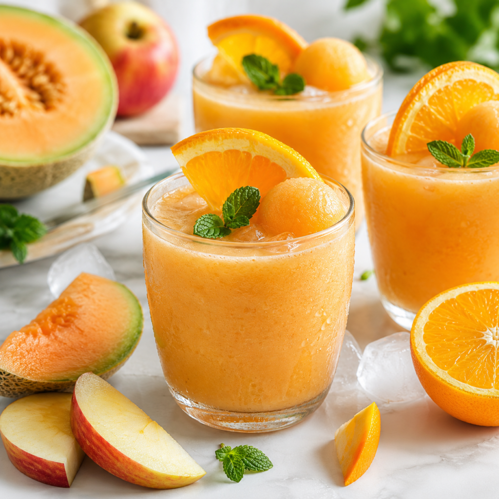 Smoothie Melon Pomme Orange