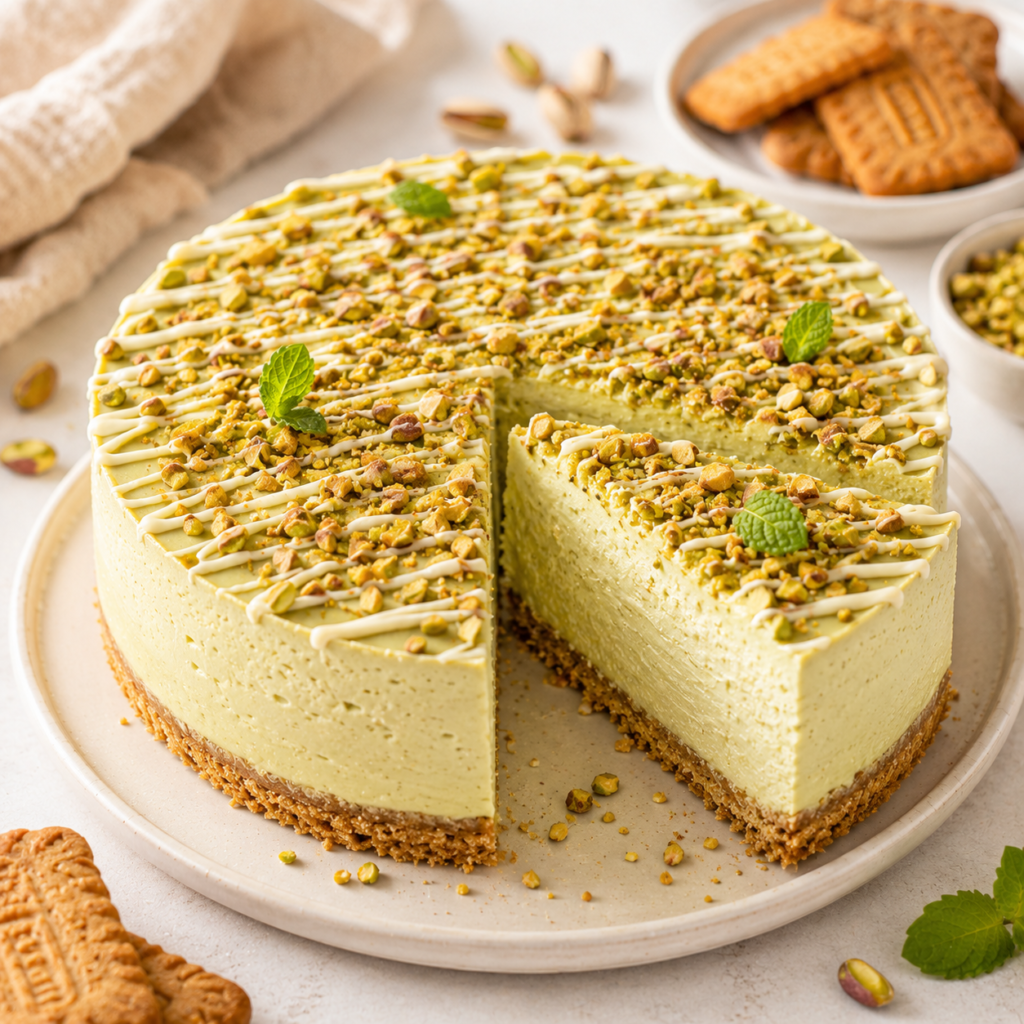 Cheesecake Rêveux à la Pistache