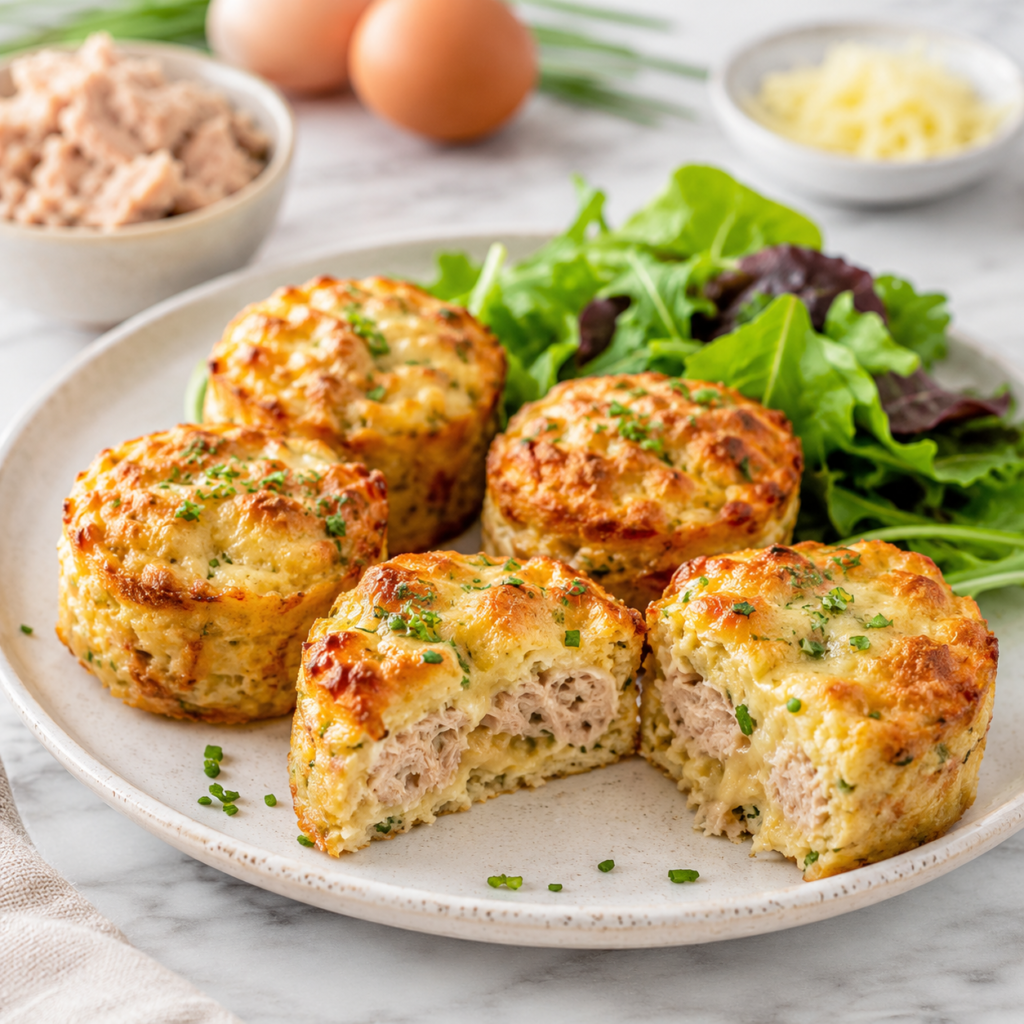 Petits Flans au Thon
