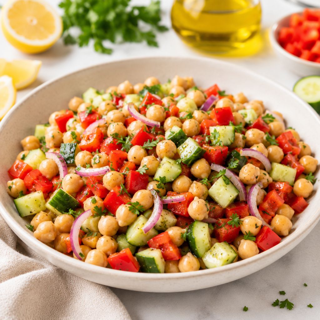 Salade d’Été aux Pois Chiches