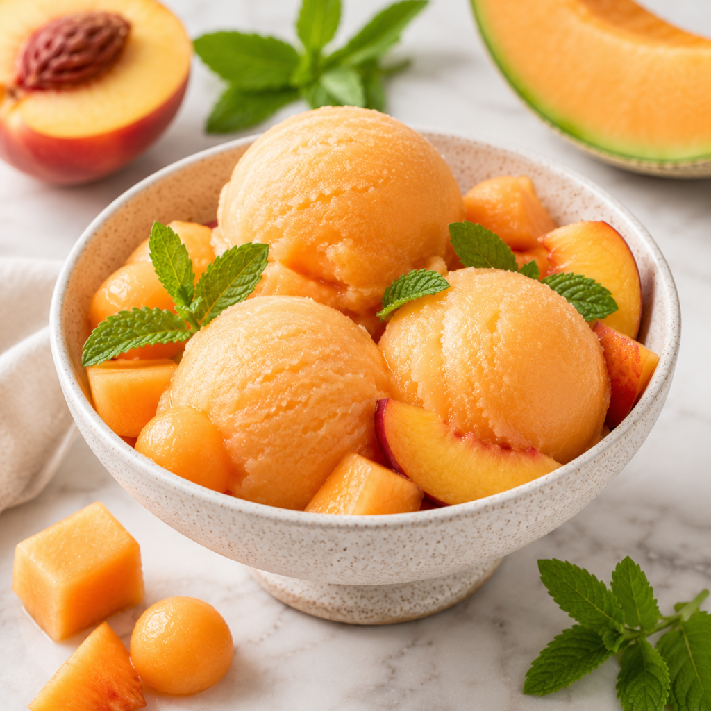 Sorbet Pêches Melon