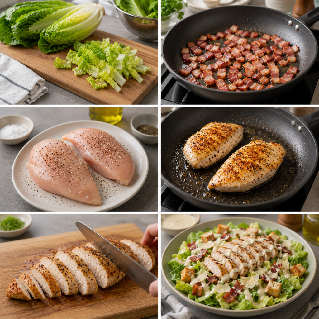 Salade Poulet César
