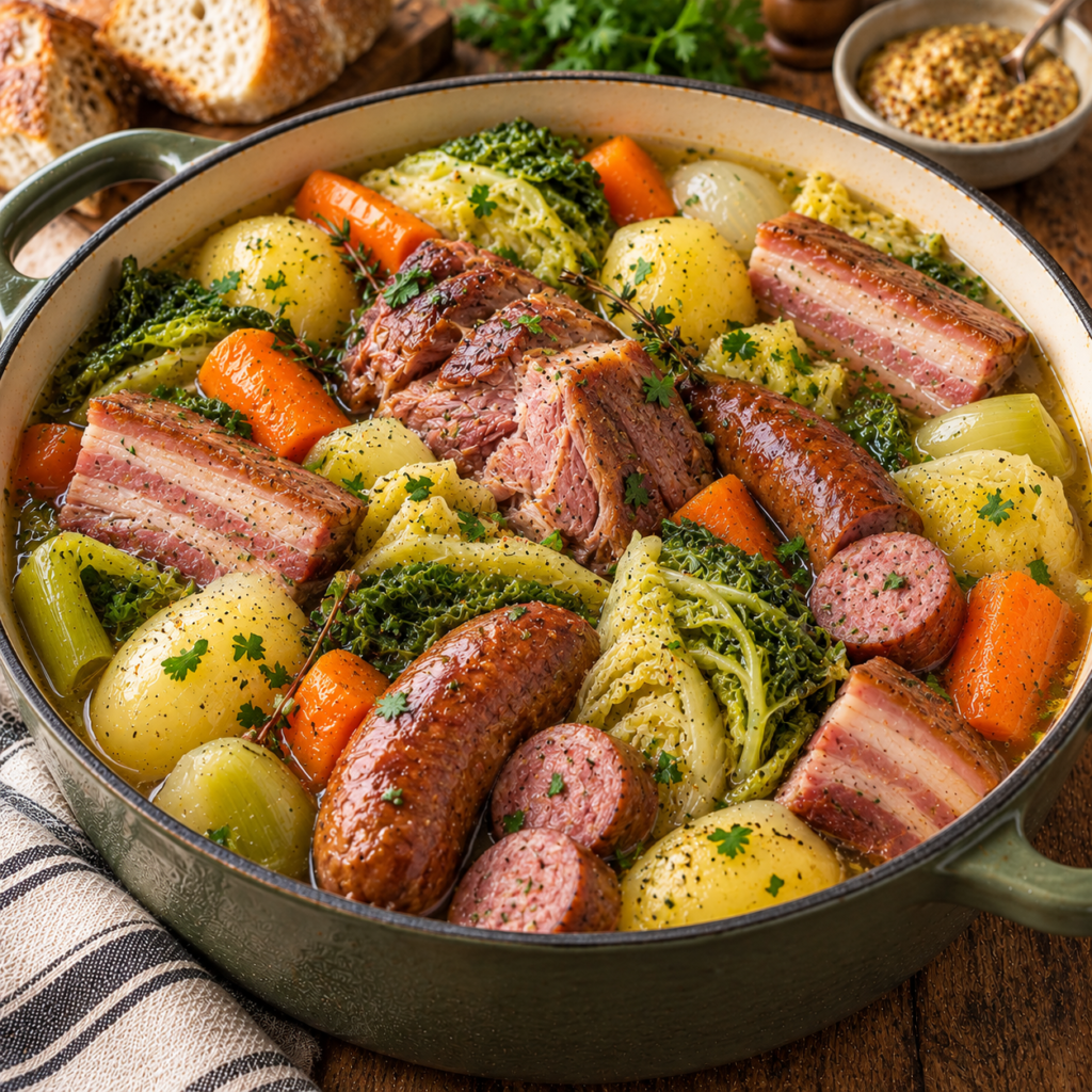 Potée bretonne aux légumes