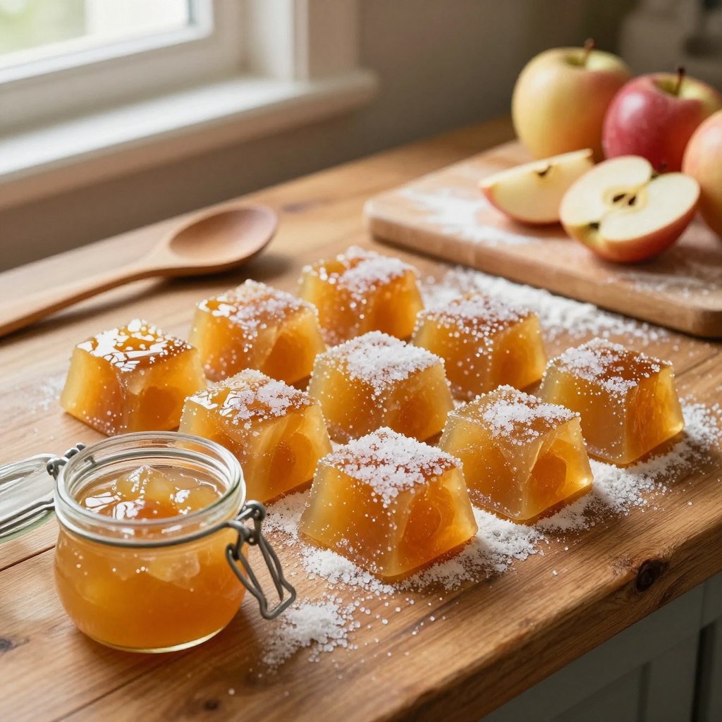 Pâtes de fruits à la pomme maison
