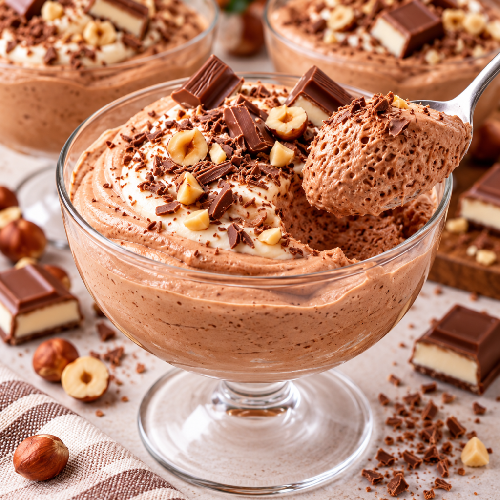 Mousse au Kinder Maxi Maison