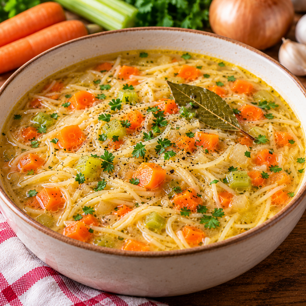 Soupe de vermicelles de grand-mère