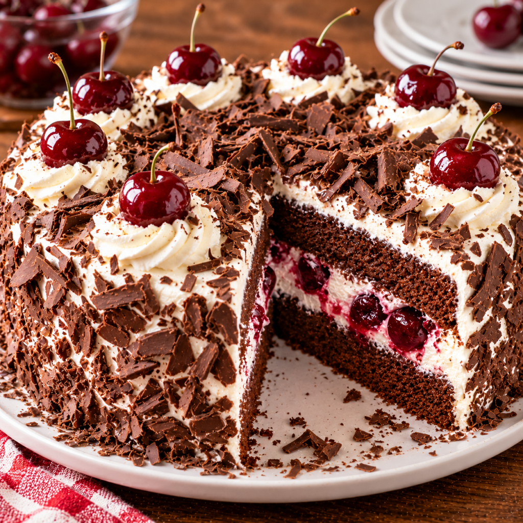 Forêt Noire Maison au Chocolat et aux Cerises