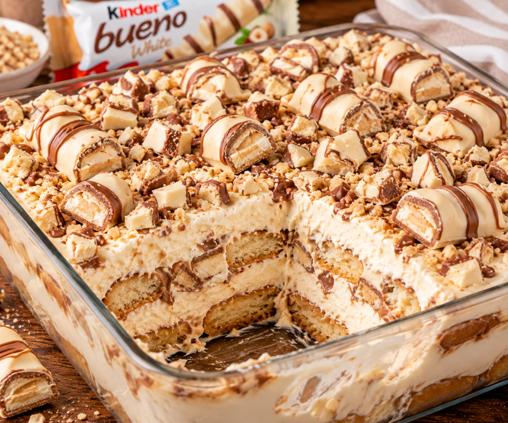 Tiramisu Kinder Bueno White