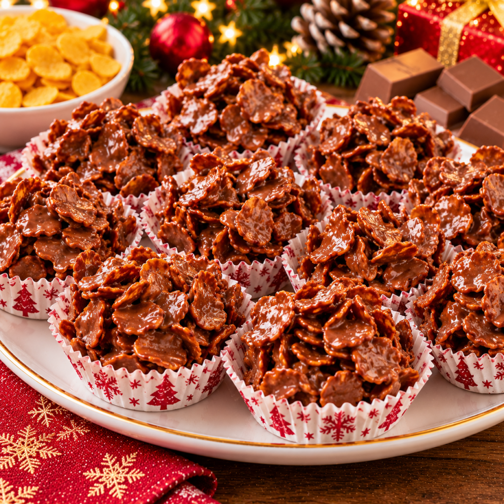 Roses des Sables de Noël au Chocolat au Lait