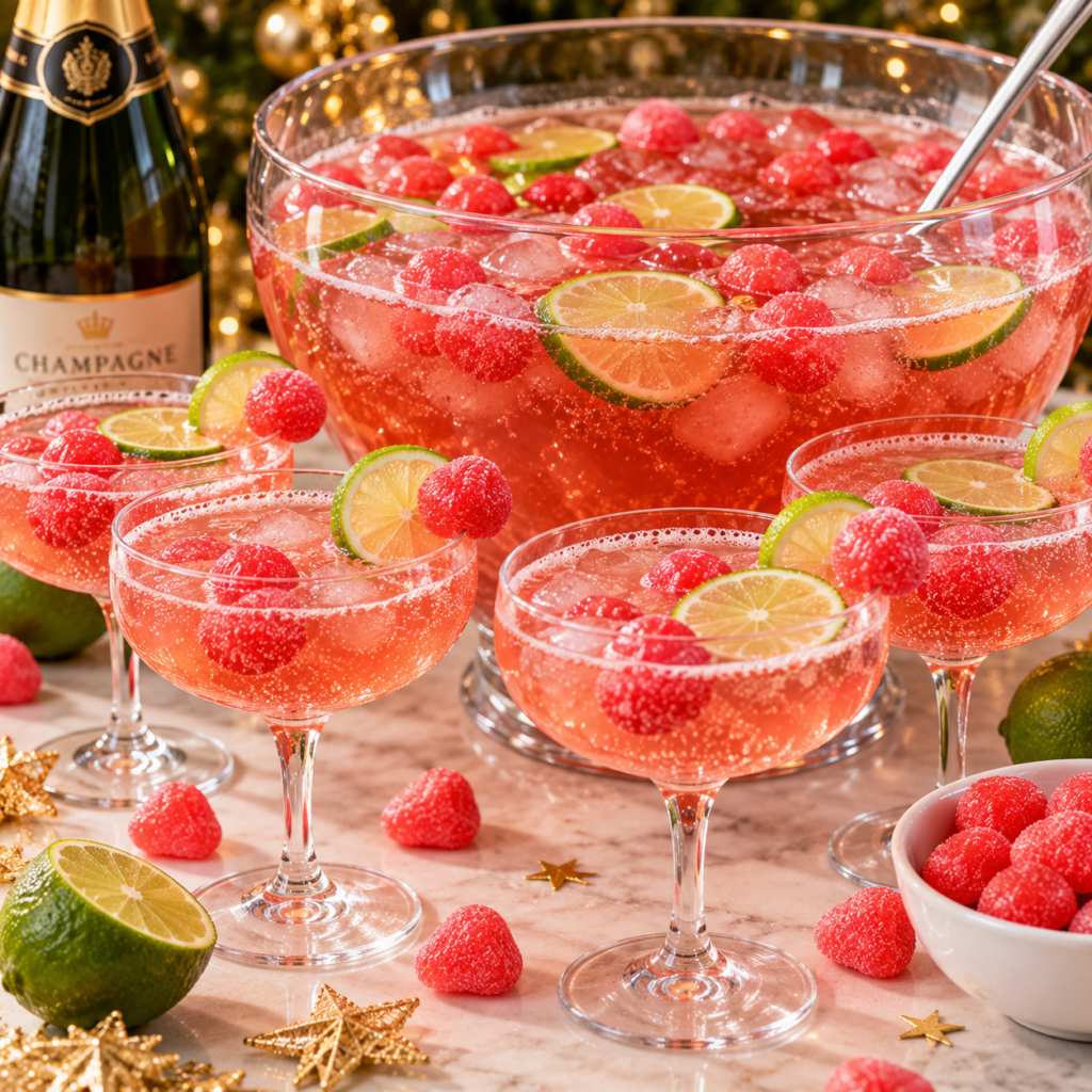 Soupe de Champagne aux Bonbons Tagada