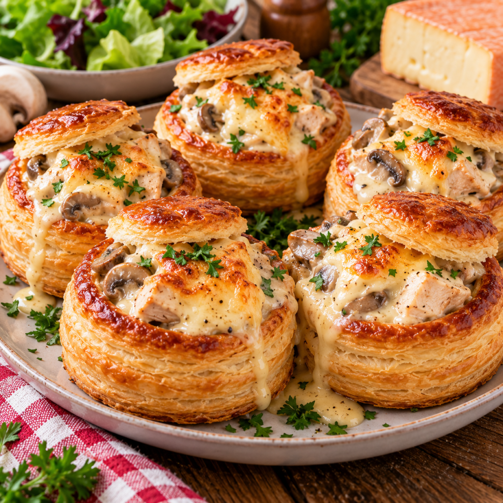 Vol-au-Vent au Maroilles Façon Ch’tis