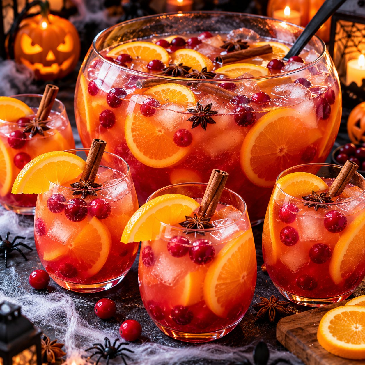 Cocktail d’Halloween ensorcelé