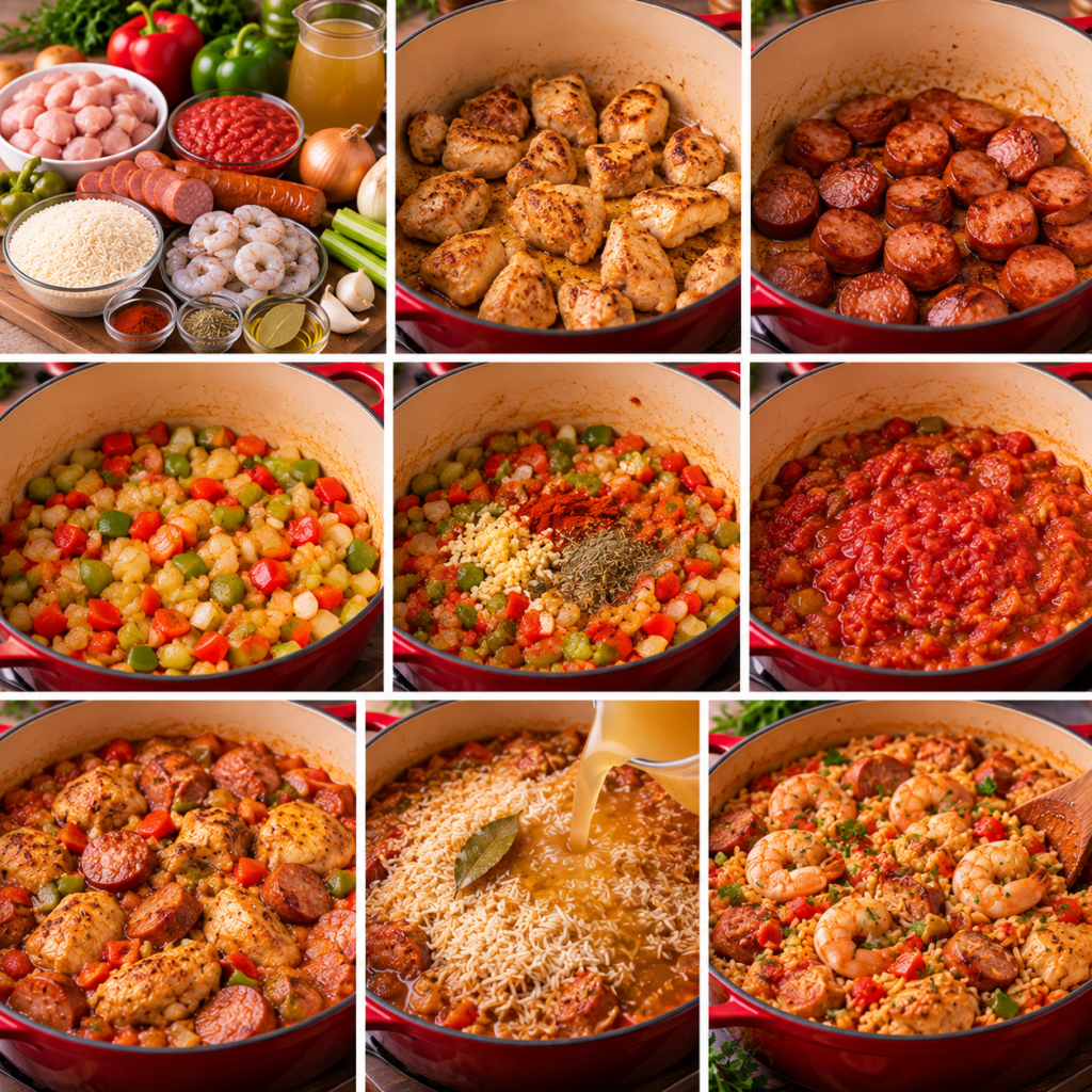 Jambalaya de Louisiane