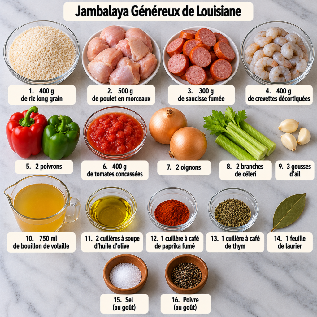 Jambalaya de Louisiane