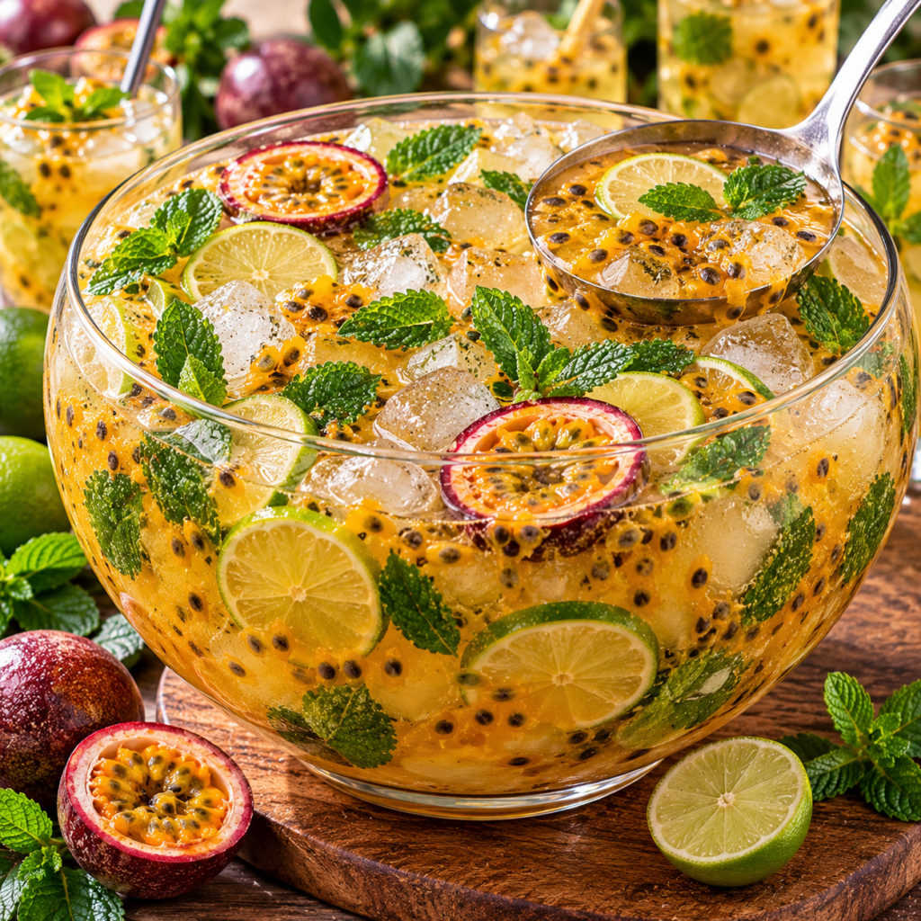 Mojito au Fruit de la Passion